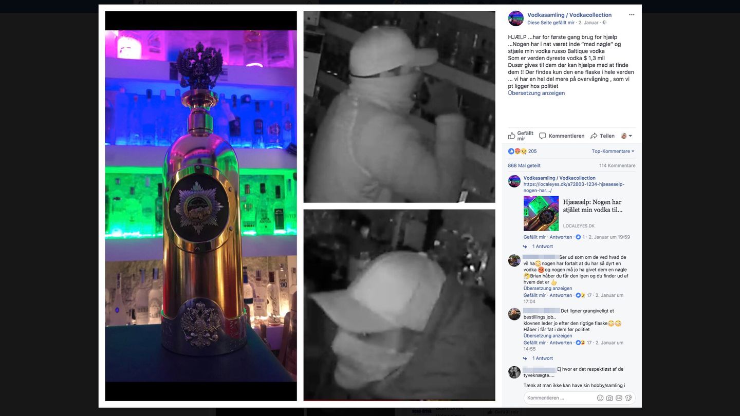 Russo Baltique Wodka - Kopenhagen - Dänemark - House of Cards