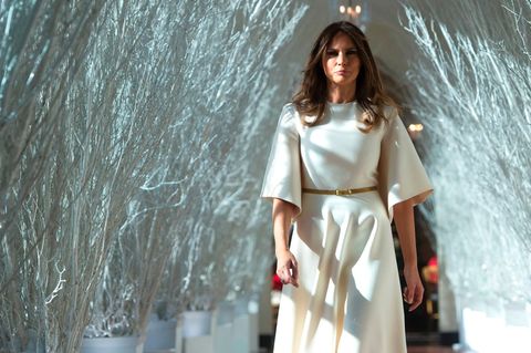 Melania Trump stellt ihre Weihnachtsdekoration im Weißen Haus der Öffentlichkeit vor