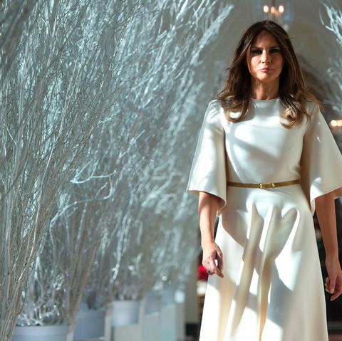Melania Trump stellt ihre Weihnachtsdekoration im Weißen Haus der Öffentlichkeit vor