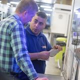 Die "Hombres" diskutieren gerne über Fußball