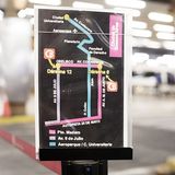 Die Routen sind aufgezeichnet