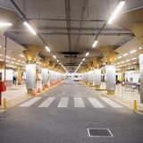 Der unterirdischer Busbahnhof Buenos Aires hat eine Fläche von 17.000 Quadratmetern