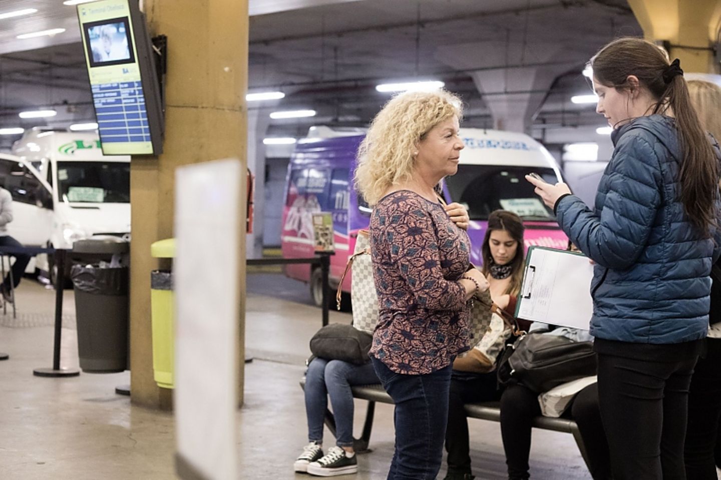 Unterirdischer Busbahnhof Buenos Aires