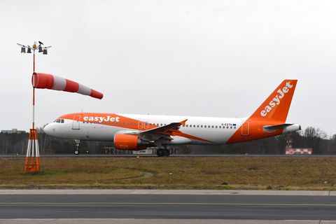 Easyjet startete seinen ersten innerdeutschen Flug von Tegel nach München