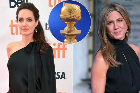 Angelina Jolie und Jennifer Aniston werden bei den Golden Globes aufeinander treffen