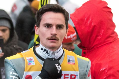 Skispringer Richard Freitag während der Vierschanzentournee in Innsbruck