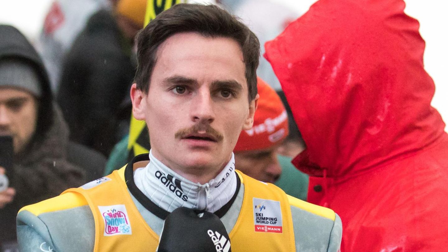 Skispringer Richard Freitag während der Vierschanzentournee in Innsbruck