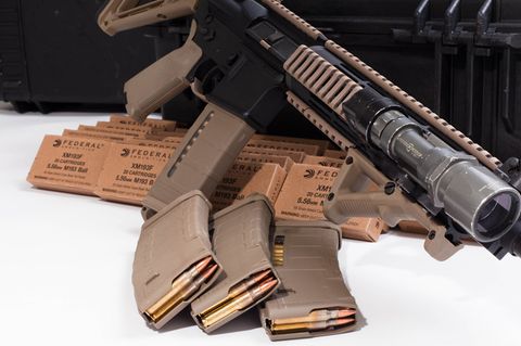 Waffen-Tuning: Die AR-15 lässt sich durch das große Angebot an Zubehör extrem individualisieren.