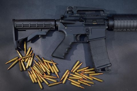 Alle Waffen im AR-15-Stil nutzen ein mittleres Kaliber.