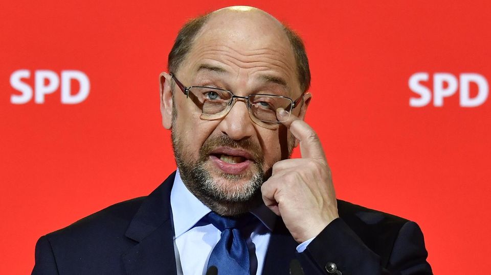 Martin Schulz drückt aufs Auge - Geht Groko schief, ist meine Karriere zu Ende