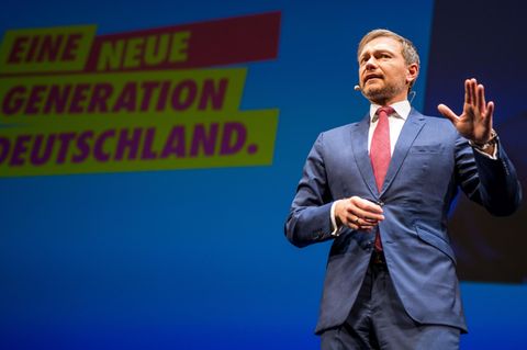 Christian Lindner auf dem FDP-Dreikönigstreffen in Stuttgart