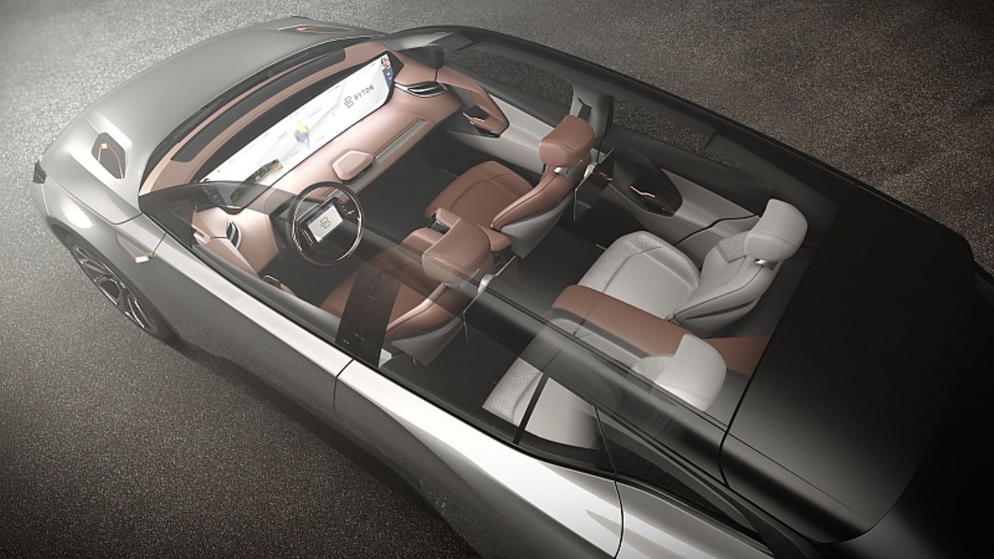 Byton Concept CES 2018 - Platz für vier bis fünf Personen