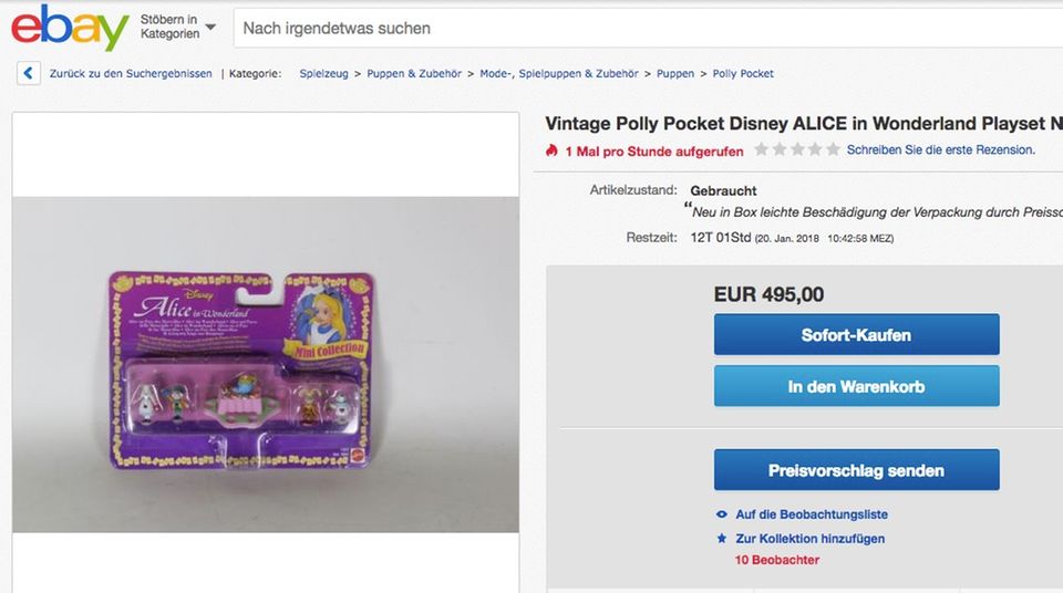 Polly Pocket auf ebay