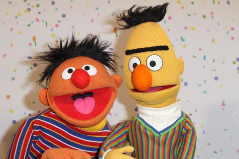 Ernie und Bert aus der Sesamstraße