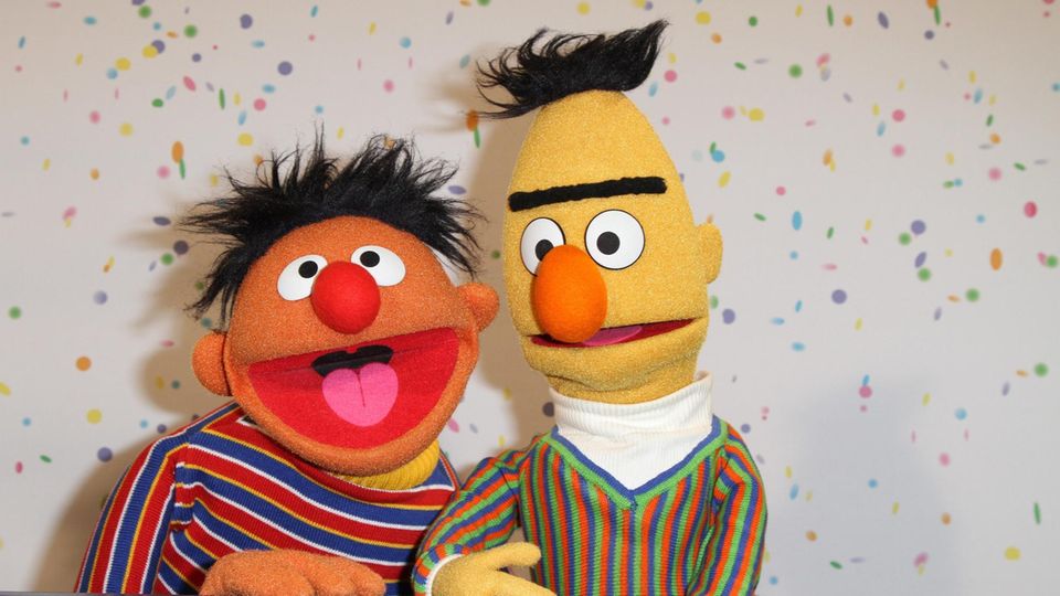 Ernie und Bert aus der Sesamstraße