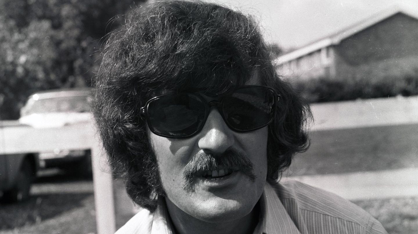 Porträt von Moody-Blues-Musiker Ray Thomas