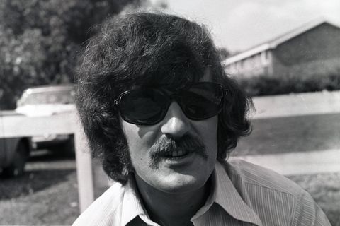 Porträt von Moody-Blues-Musiker Ray Thomas