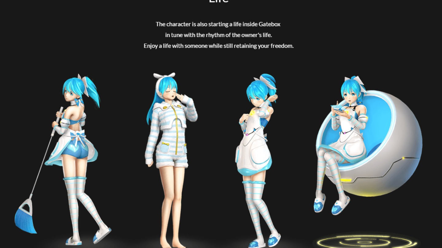 Einmal erwacht, soll Azuma Hikari ein eigenständiges Leben führen.