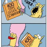 Cartoons von Martin Zak: Du hast da was im Mundwinkel