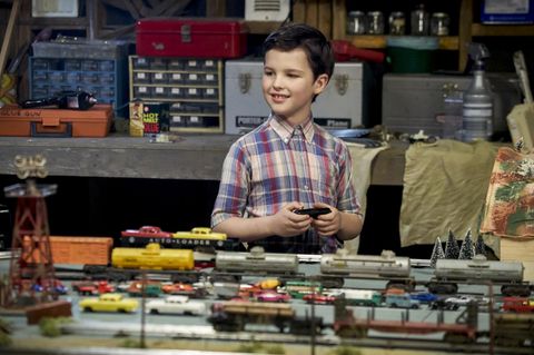 Iain Armitage in "Young Sheldon"