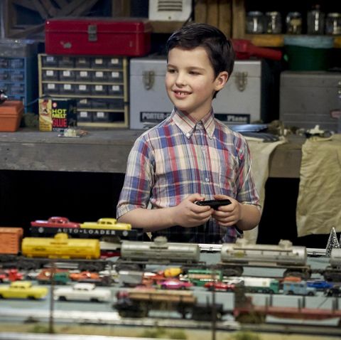 Iain Armitage in "Young Sheldon"