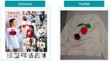 Plüschig, verspielt, sexy - so wirken die Eiswaffel- und Kirschmotive auf der Shoppingseite Wish.com. Kunden dürften damit aber nicht glücklich werden. Der Stoff erwies sich als billiger Polyester, die Puschel verloren Fäden.