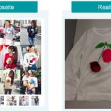 Plüschig, verspielt, sexy - so wirken die Eiswaffel- und Kirschmotive auf der Shoppingseite Wish.com. Kunden dürften damit aber nicht glücklich werden. Der Stoff erwies sich als billiger Polyester, die Puschel verloren Fäden.