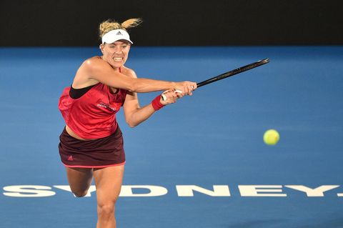 Angelique Kerber im Match gegen Venus Williams