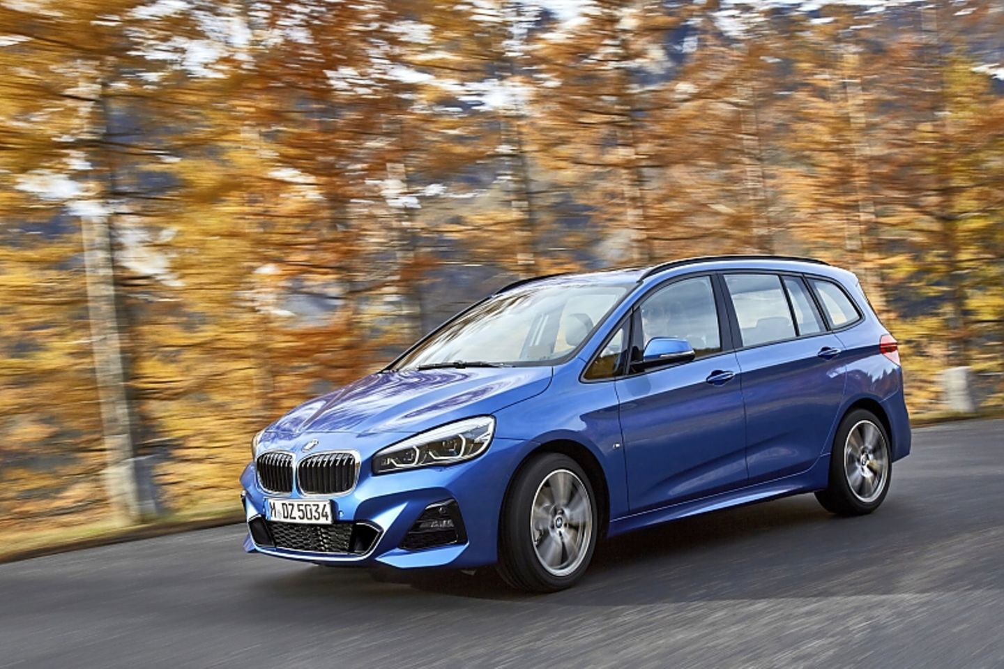 BMW 2er Gran Tourer 2018 - auch er wurde leicht überarbeotet