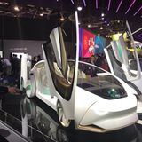 Toyota auf der CES 2018 mit elektrischem Gedankengut
