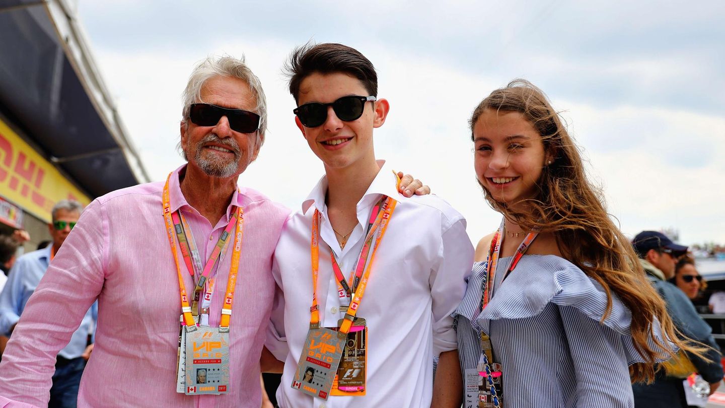 Michael Douglas mit seinen Kindern