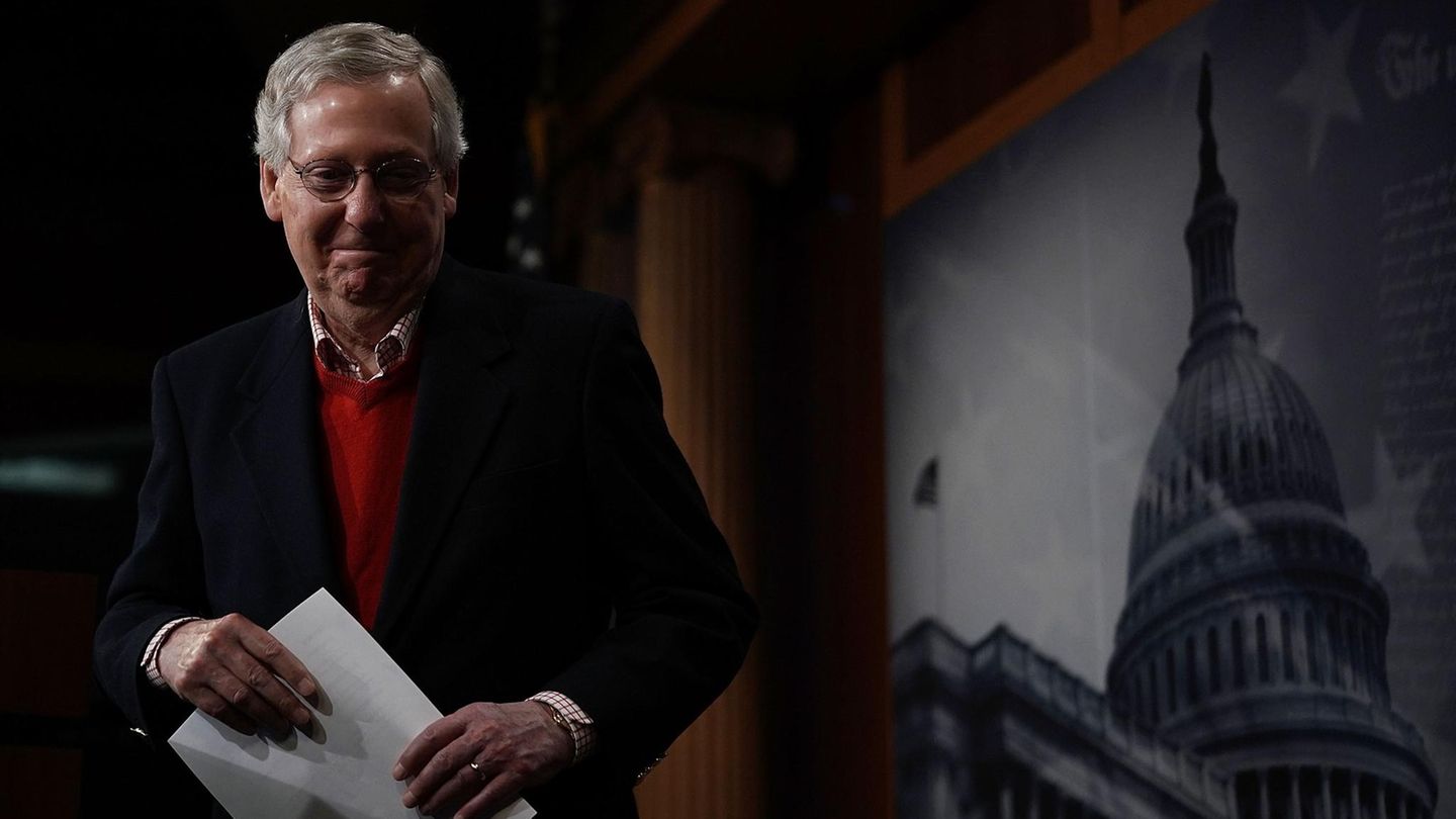 Mitch McConnell: Warum der Republikaner den Abstieg von Steve Bannon feiert