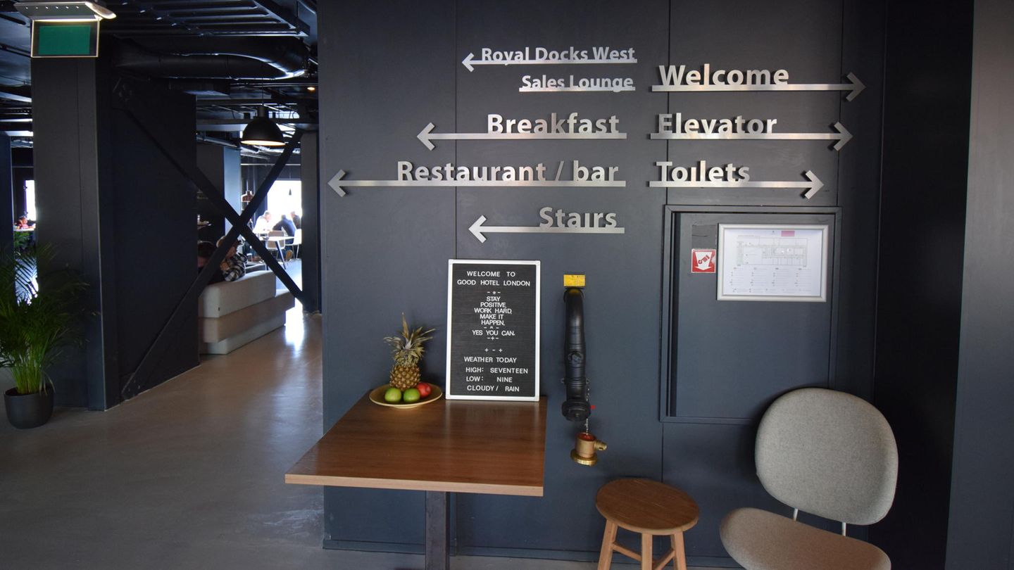 Dass das Good Hotel ein soziales Projekt ist, merkt der Gast nicht. Eher glaubt er in einem modernen Designhotel zu wohnen. 
