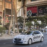 Mercedes A-Klasse 2018 auf Testfahrt in den USA