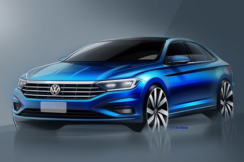 Der nächste VW Jetta wird schnittiger