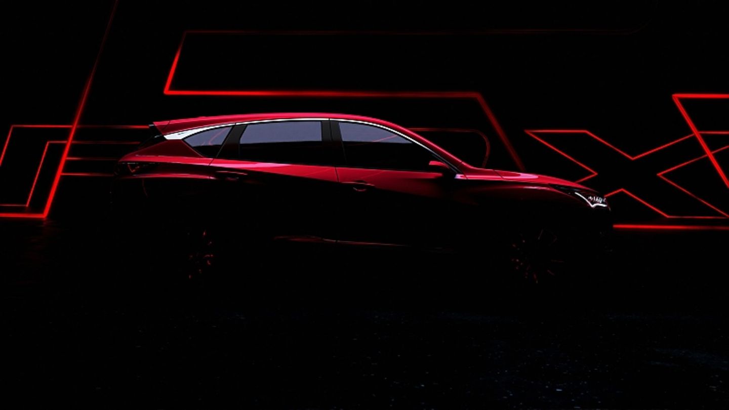 Der Acura RDX ist als Konzeptfahrzeug zu sehen