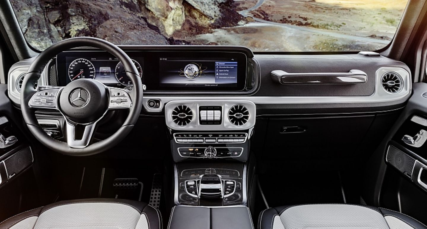 Das Interieur der nächsten Mercedes G-Klasse