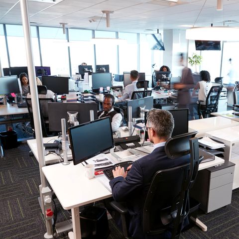 Arbeiten im Großraum