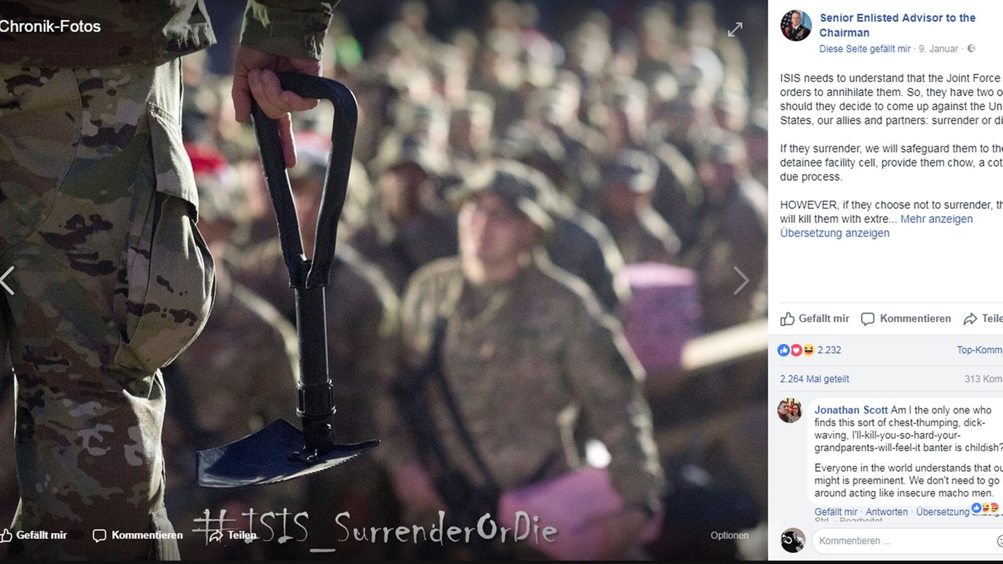 surrender or die IS