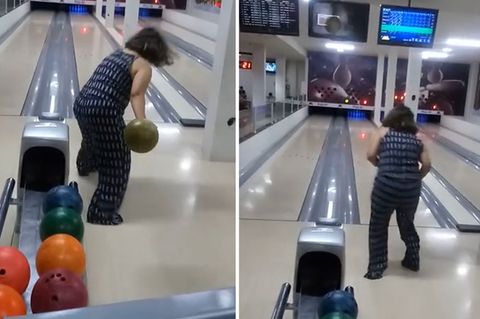 Teurer Patzer: Bowling: Dieser Wurf wird zum peinlichen Desaster