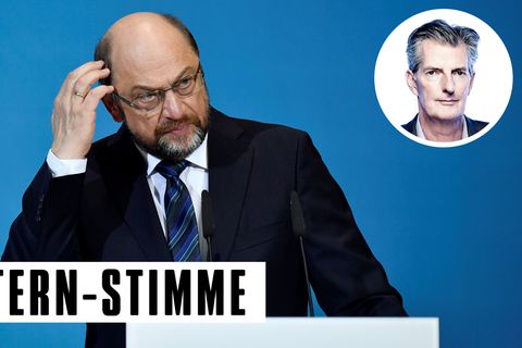 Martin Schulz nennt die Ergebnisse der Sondierungen "hervorragend". Doch einen dicken Fisch konnte er nicht an Land ziehen.
