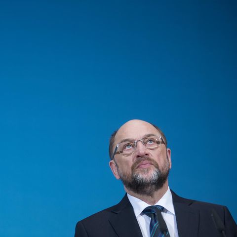 SPD-Chef Martin Schulz nach den Sondierungsgesprächen