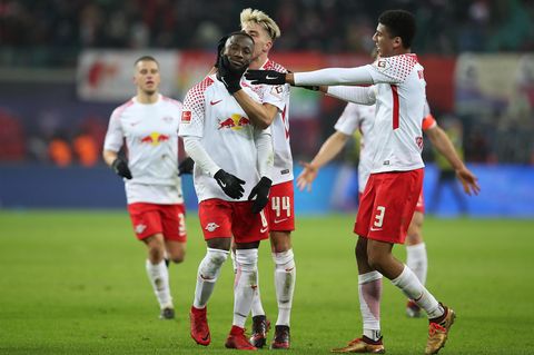 RB Leipzig gewinnt in der Bundesliga gegen den FC Schalke 04
