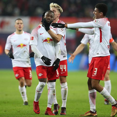 RB Leipzig gewinnt in der Bundesliga gegen den FC Schalke 04