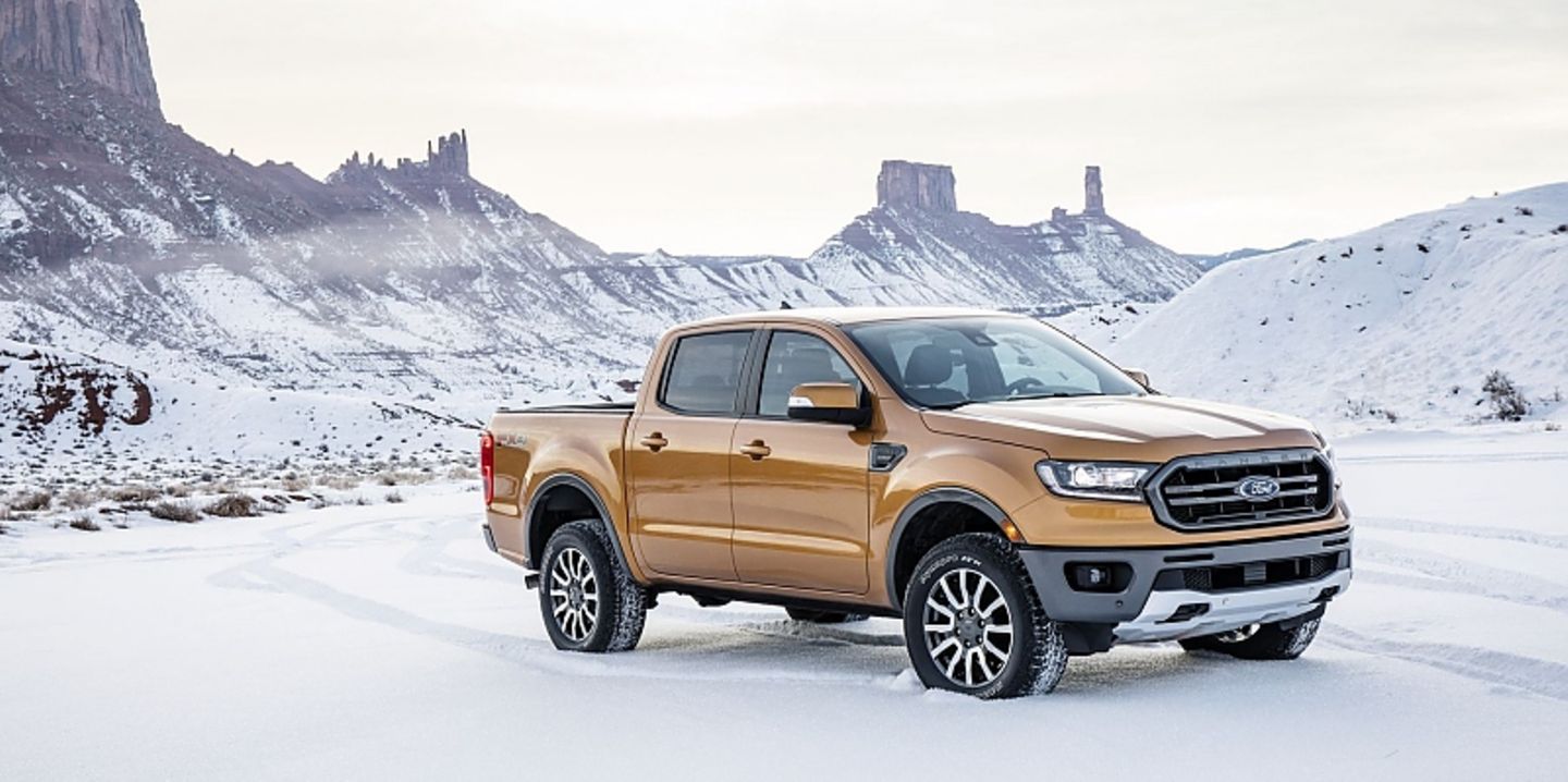 Der Ford Ranger kommt mit Heck- oder Allradantrieb