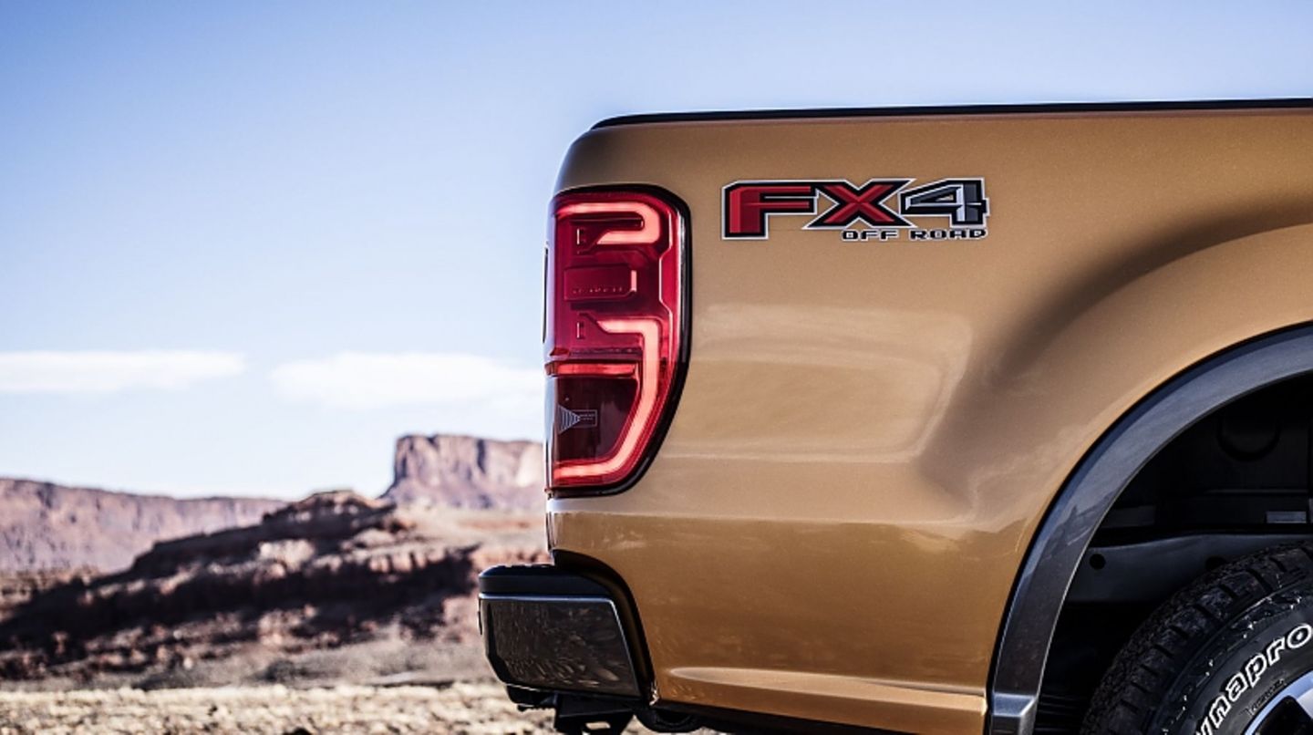 FX4 heißt die Geländeausführung des Ford Ranger