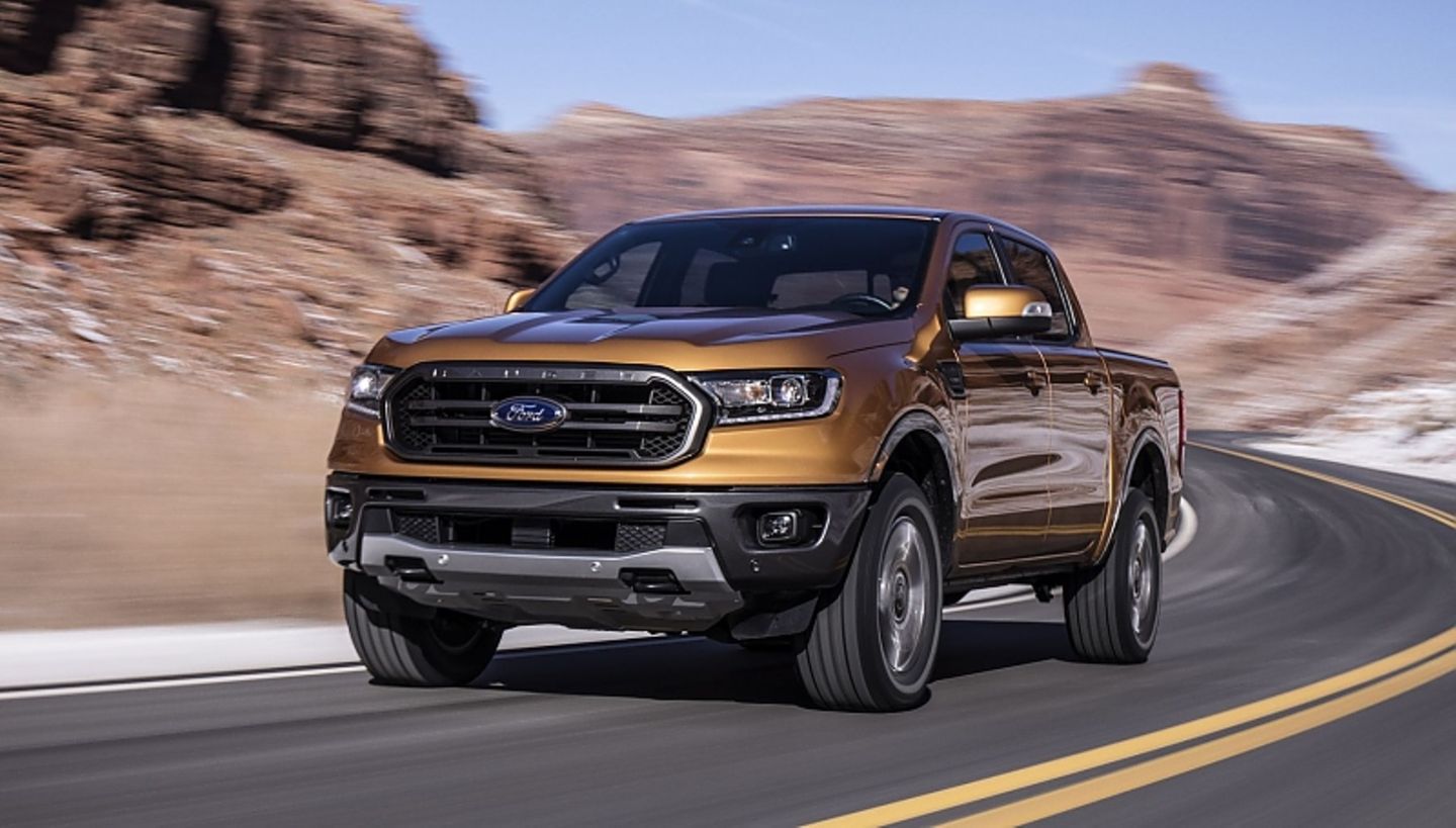 Der Ford Ranger hat einen Rahmen aus hochfesten Stählen