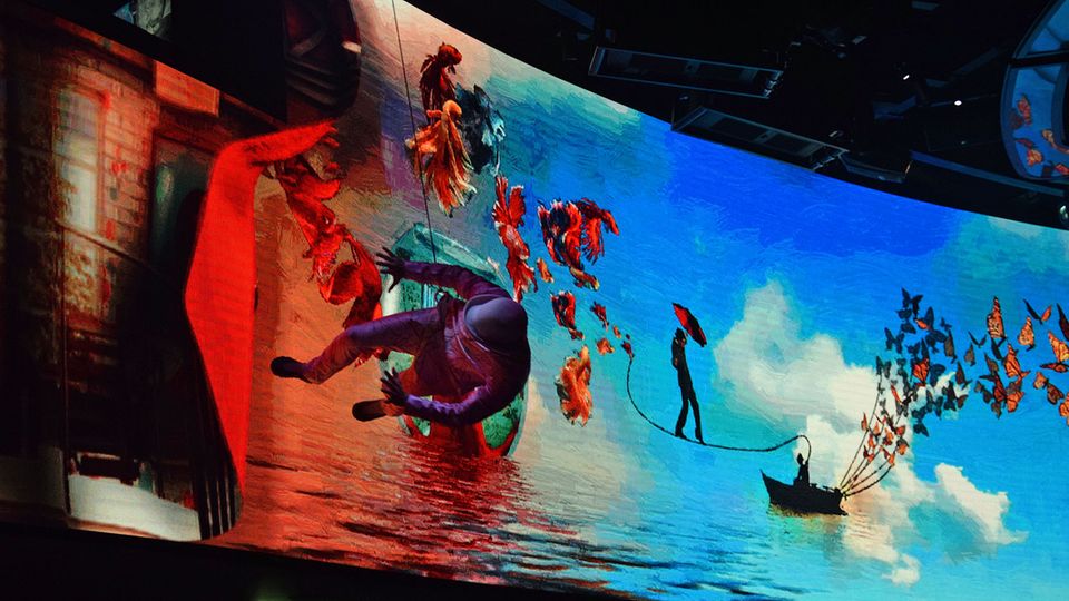 Cirque du Soleil at Sea