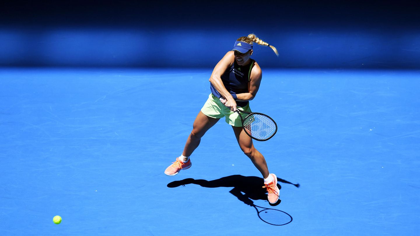 Angelique Kerber bei den Australian Open