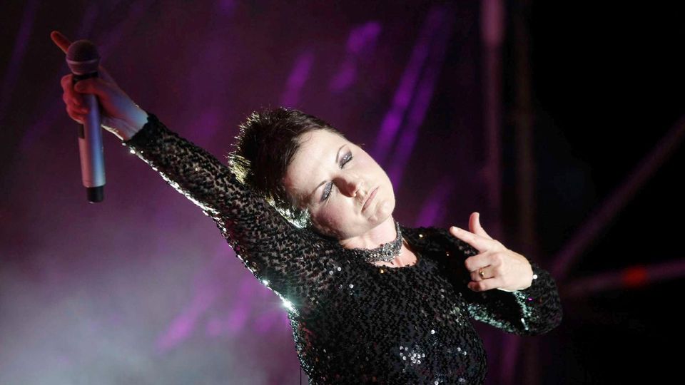Dolores O'Riordan auf der Bühne
